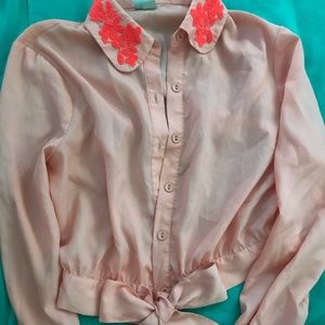 Embroidered blouse!